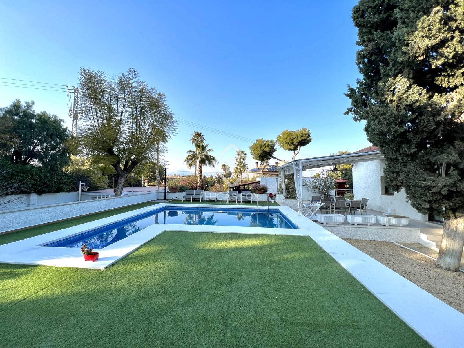 4 slaapkamer Villa te huur in Alicante stad met zwembad garage - € 3.500 (Ref: 7585580)