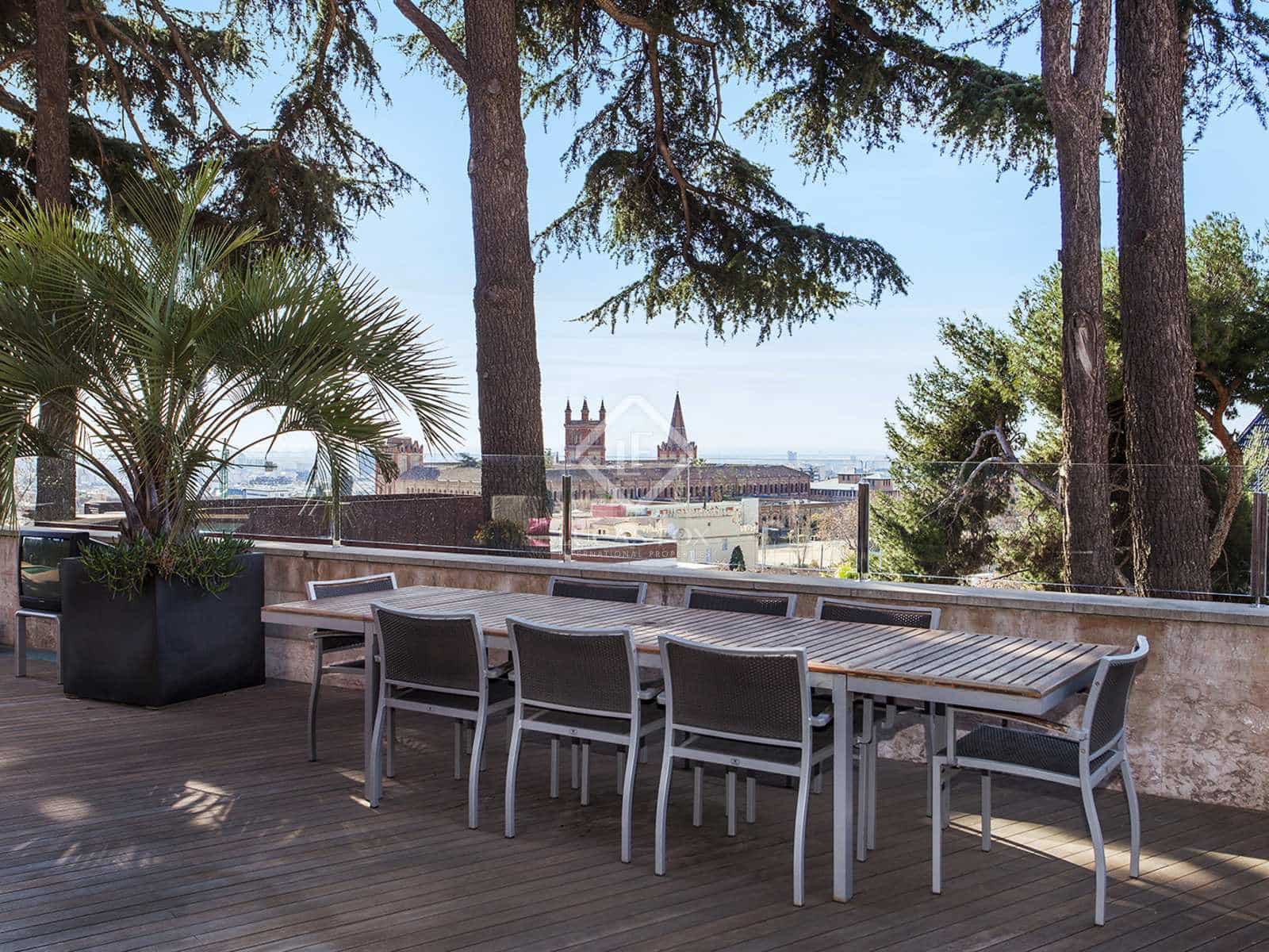 6 sypialnia Willa do wynajęcia w Miasto Barcelona z basenem garażem - 9 900 € (Ref: 7601033)