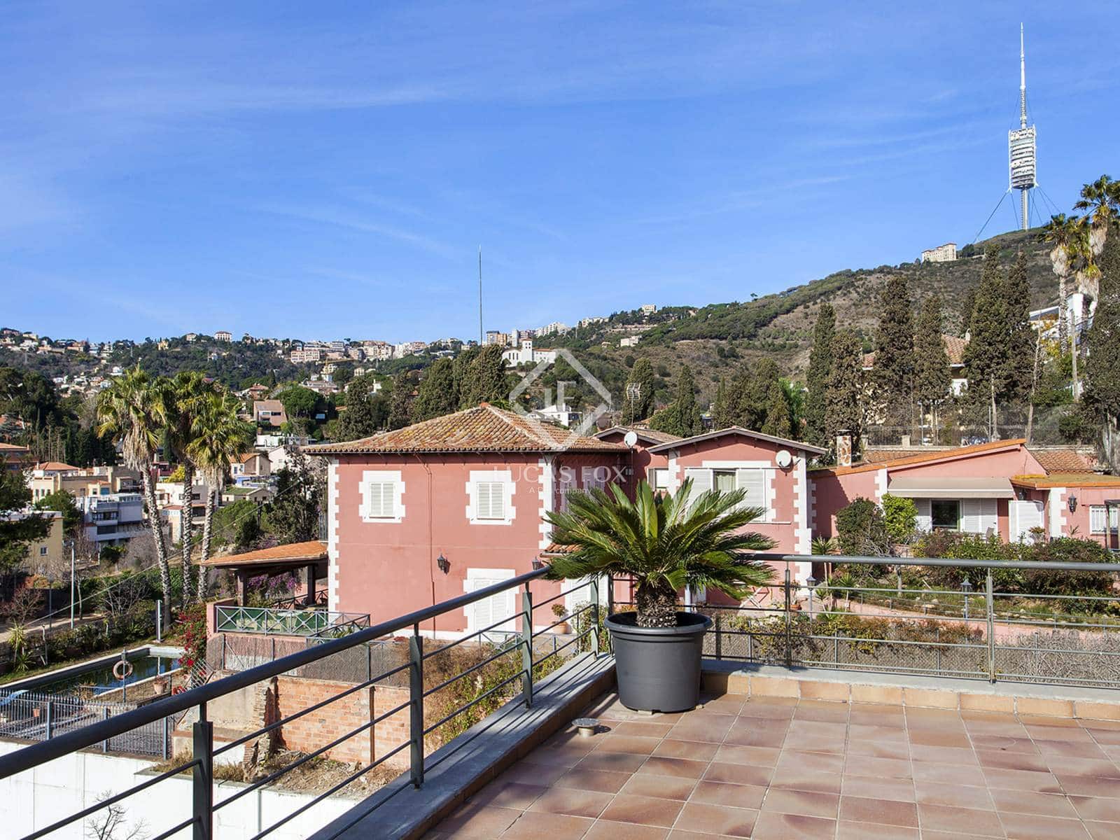 6 sypialnia Willa do wynajęcia w Miasto Barcelona z basenem garażem - 9 900 € (Ref: 7601033)