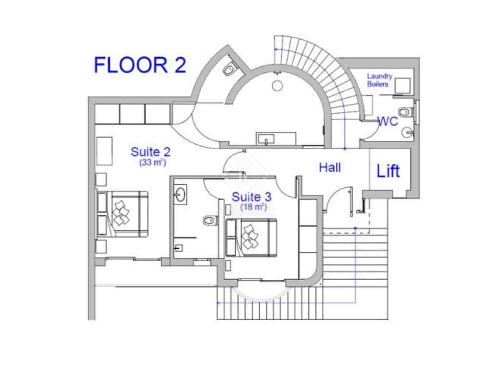 Chalet de 3 habitaciones en Altea en venta con piscina garaje - 1.750.000 € (Ref: 7615128)