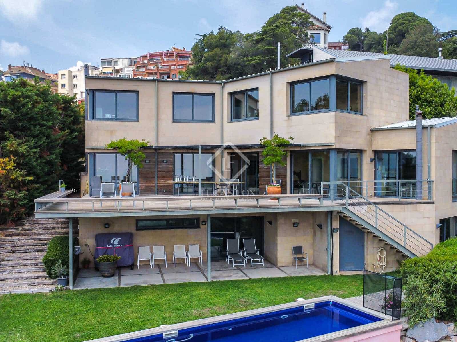 4 chambre Villa/Maison à vendre à Barcelone ville - 2 800 000 € (Ref: 7627921)