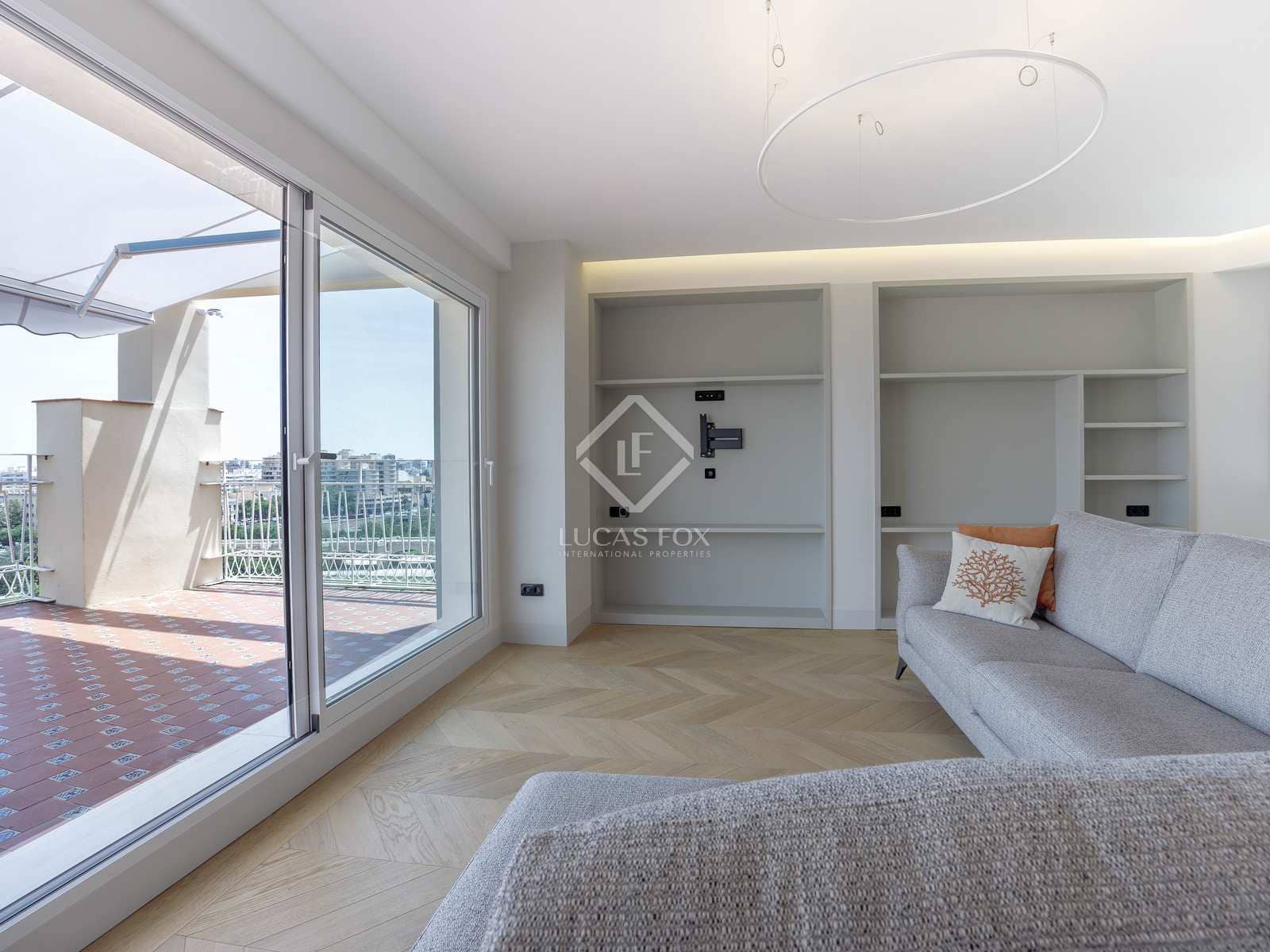 3 soveværelse Penthouse til leje i Valencia by - € 5.000 (Ref: 7638511)
