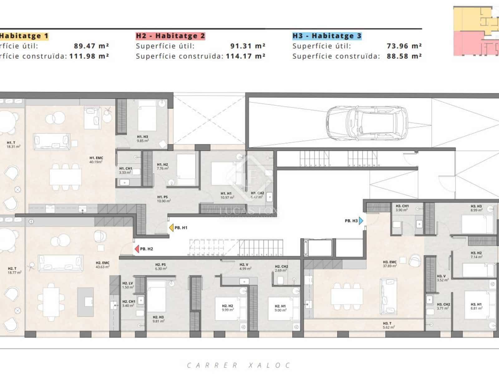 3 camera da letto Appartamento in vendita in Palamos con garage - 671.248 € (Rif: 7673940)