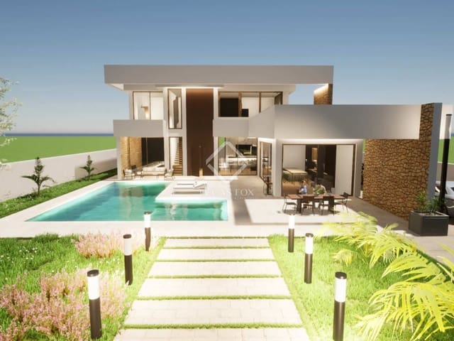 4 makuuhuone Huvila myytävänä paikassa San Juan de Alicante / Sant Joan d'Alacant mukana uima-altaan 
autotalli - 2 300 000 € (Ref: 7683174)