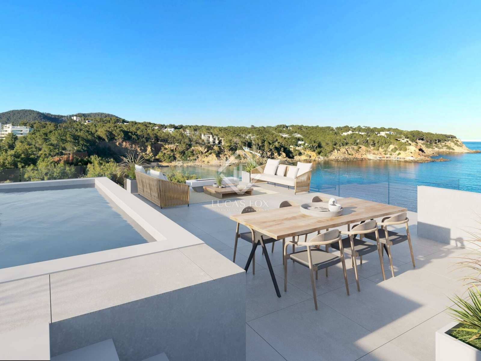 4 sypialnia Willa na sprzedaż w Santa Eulalia / Santa Eularia z basenem garażem - 2 600 000 € (Ref: 7683192)