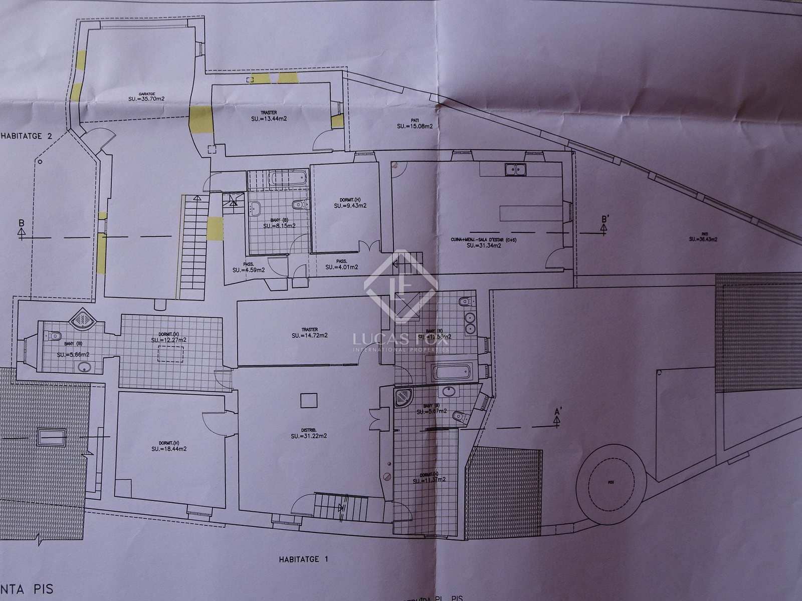 9 slaapkamer Finca/Landhuis te koop in Torrelles de Foix met zwembad garage - € 1.495.000 (Ref: 7683196)