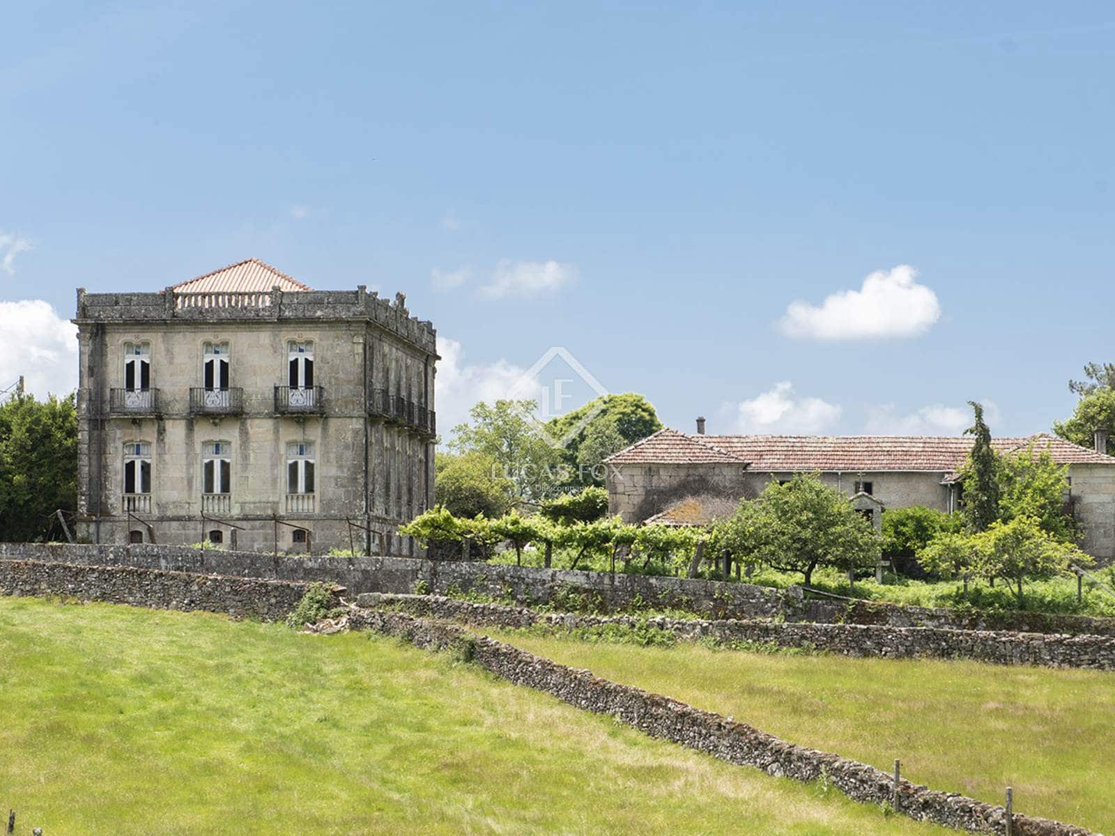 9 soveværelse Finca/Landehus til salg i Pazos de Borben med garage - € 750.000 (Ref: 7731743)