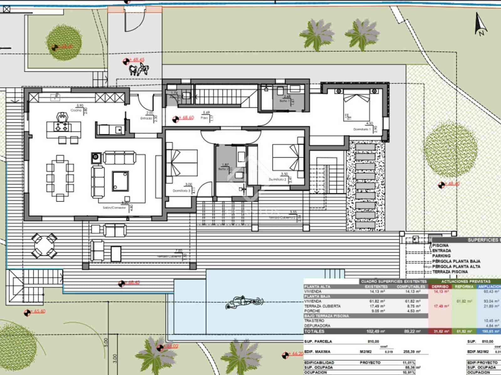 4 quarto Moradia para venda em Teulada com piscina garagem - 1 395 000 € (Ref: 7734867)