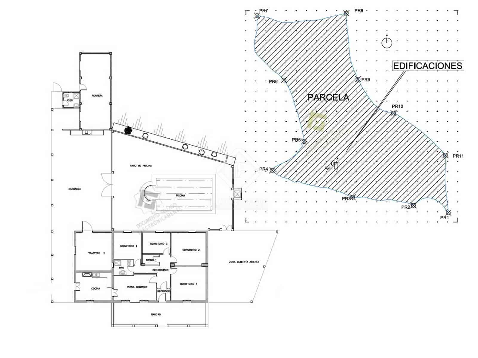 4 soverom Finca/Herregård til salgs i Pizarra med svømmebasseng garasje - € 599 000 (Ref: 7744970)