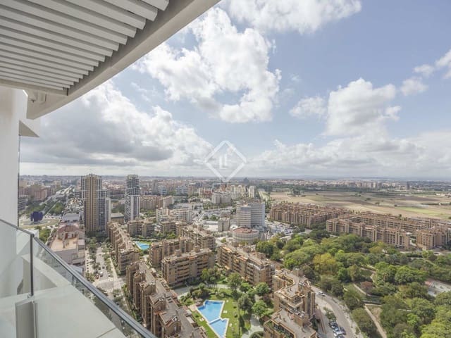 2 soverom Leilighet til leie i Valencia by med svømmebasseng garasje - € 2 400 (Ref: 7791622)