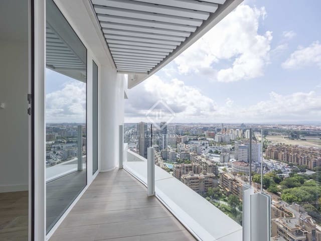 2 soverom Leilighet til leie i Valencia by med svømmebasseng garasje - € 2 400 (Ref: 7791622)