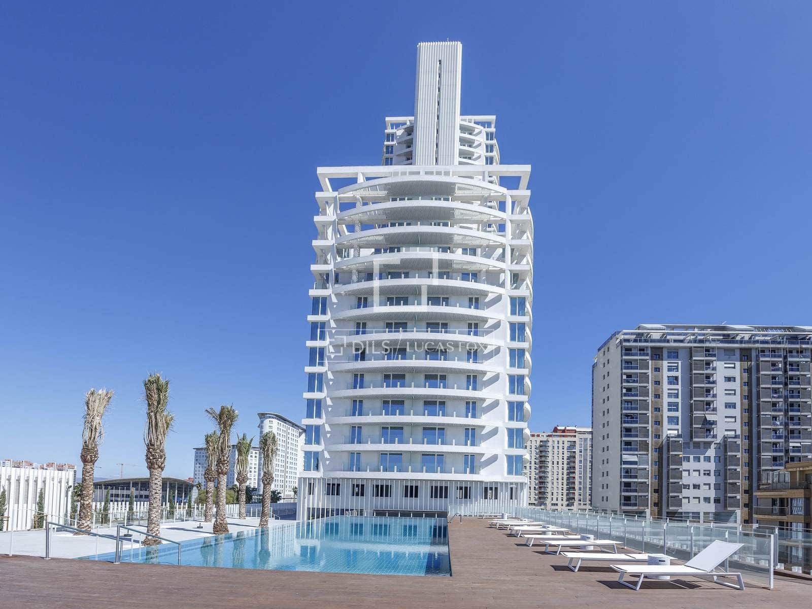 2 soverom Leilighet til leie i Valencia by med svømmebasseng garasje - € 2 400 (Ref: 7791622)