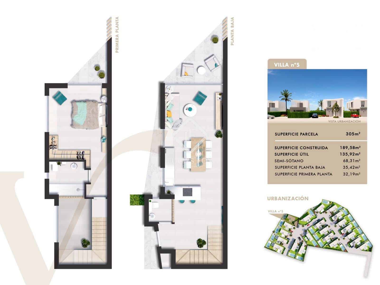 3 soveværelse Villa til salg i San Juan de Alicante / Sant Joan d'Alacant med swimmingpool garage - € 720.000 (Ref: 7795728)