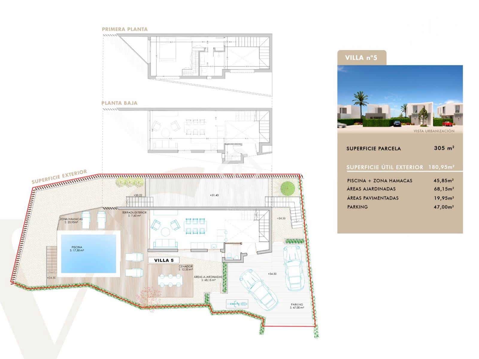 3 soveværelse Villa til salg i San Juan de Alicante / Sant Joan d'Alacant med swimmingpool garage - € 720.000 (Ref: 7795728)