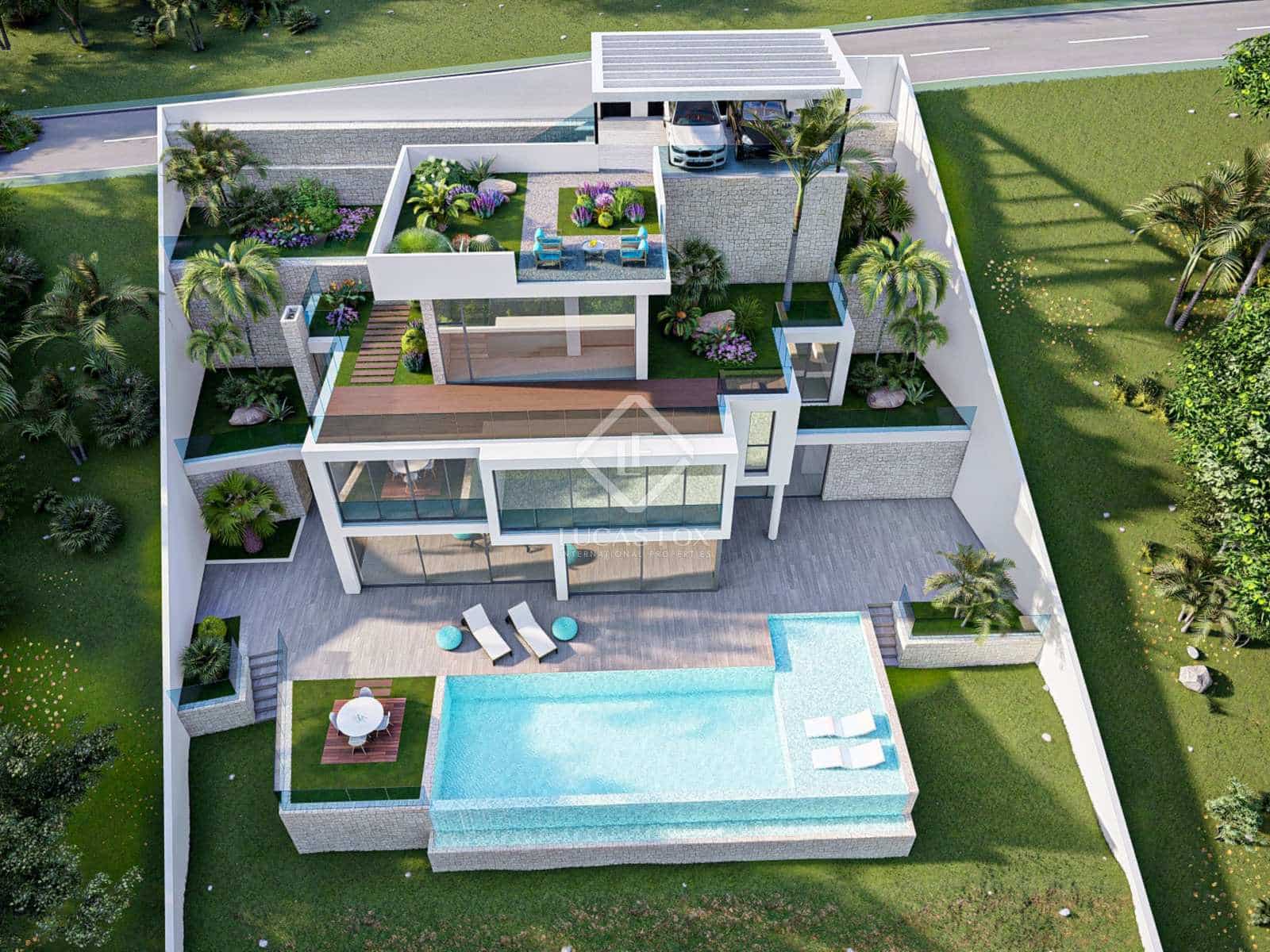 5 bedroom Villa for sale in Altea with pool garage - € 2,500,000 (Ref: 7800712)