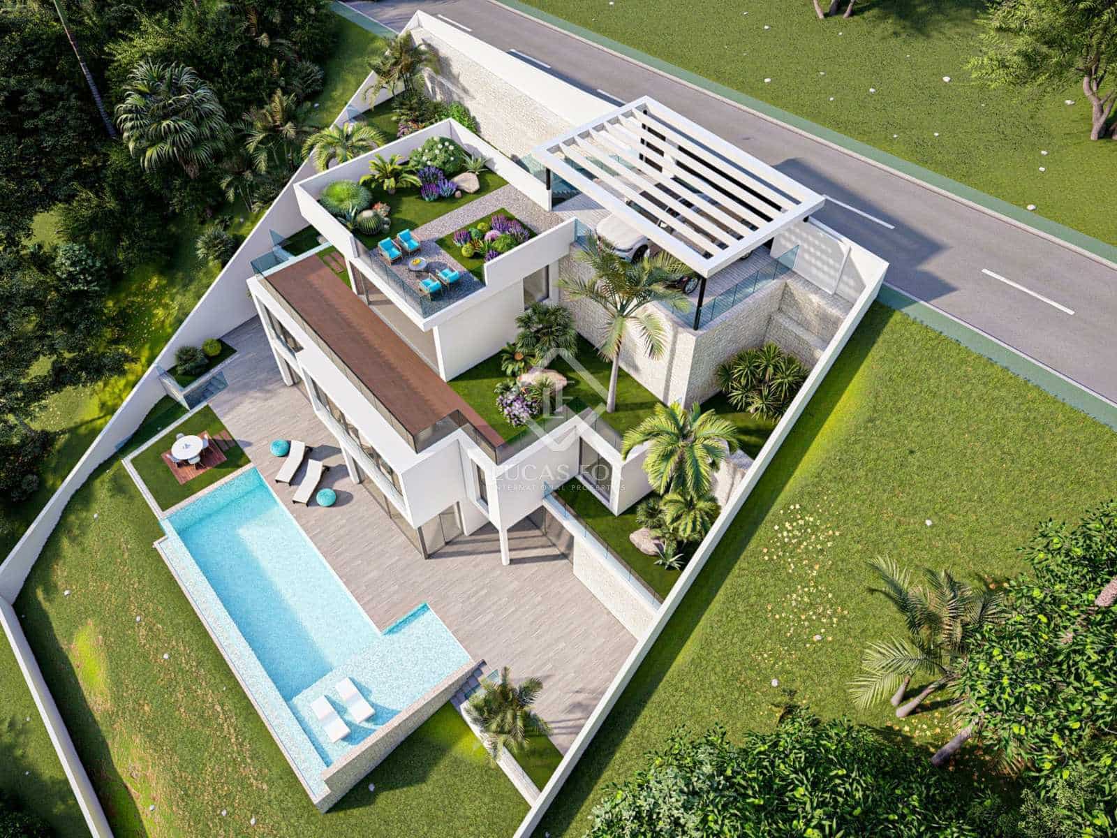 5 bedroom Villa for sale in Altea with pool garage - € 2,500,000 (Ref: 7800712)