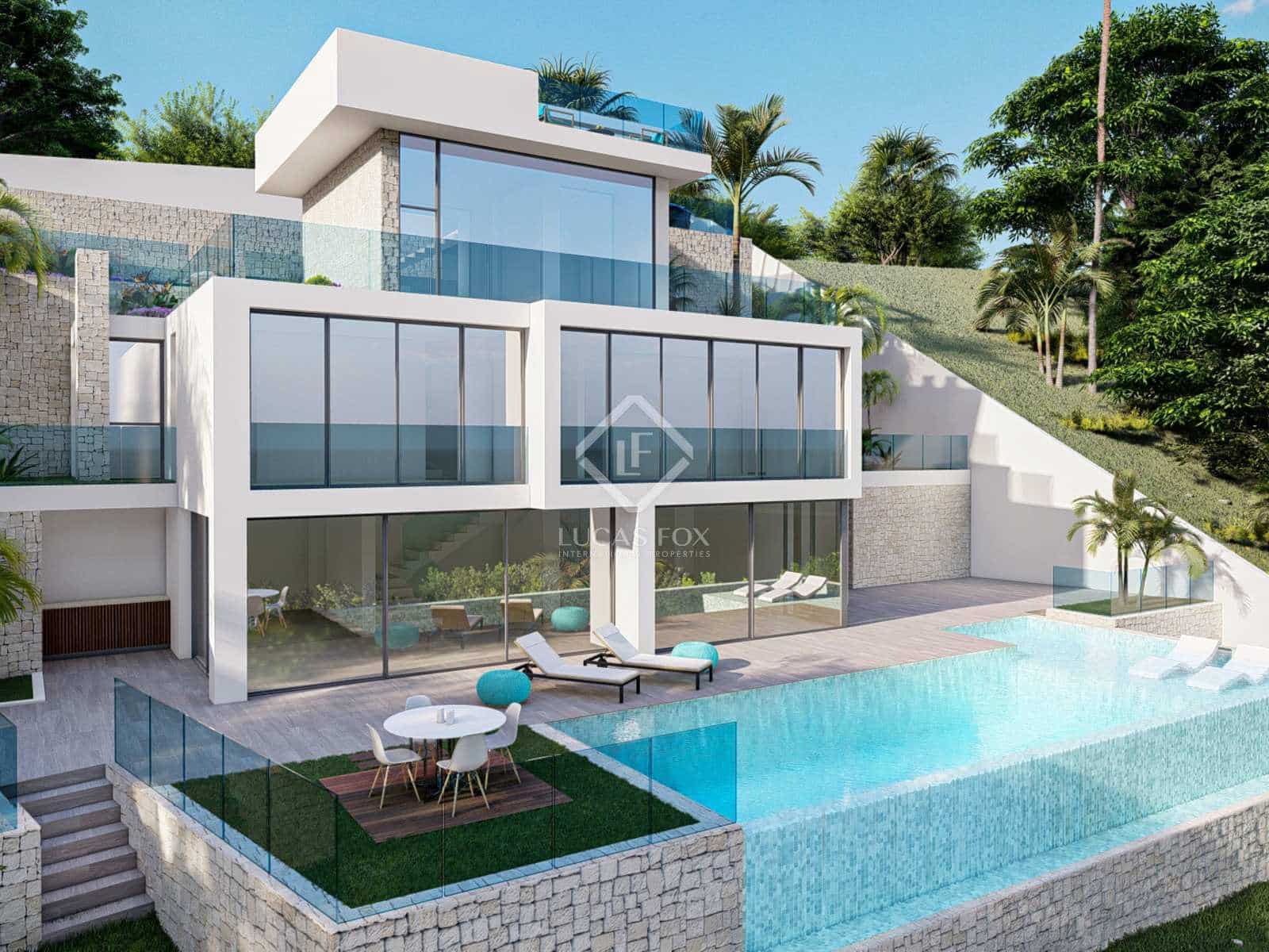 5 bedroom Villa for sale in Altea with pool garage - € 2,500,000 (Ref: 7800712)