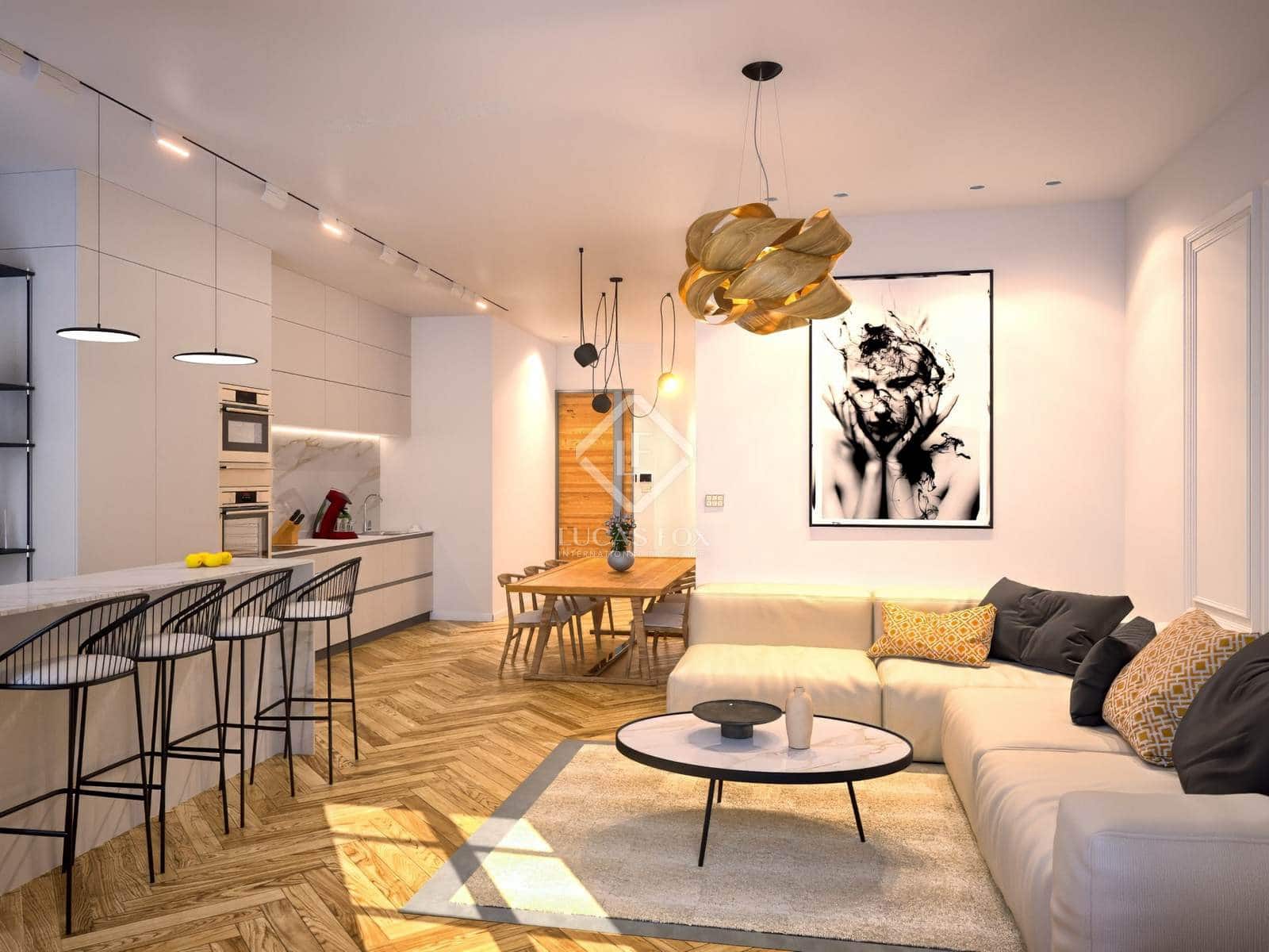 3 slaapkamer Appartement te koop in Barcelona stad - € 829.000 (Ref: 7800714)