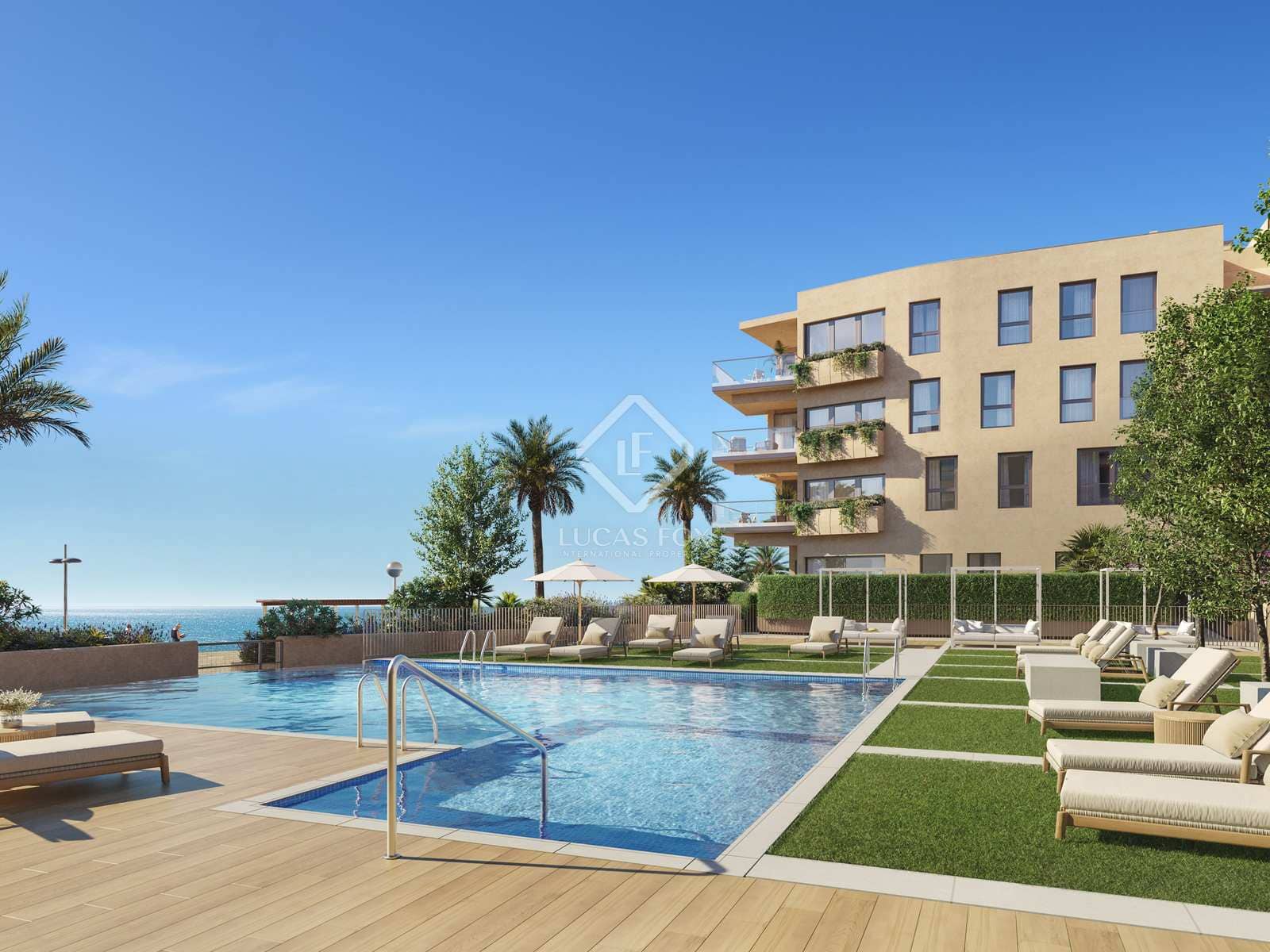 3 soveværelse Lejlighed til salg i Cubelles med swimmingpool garage - € 510.000 (Ref: 7816505)