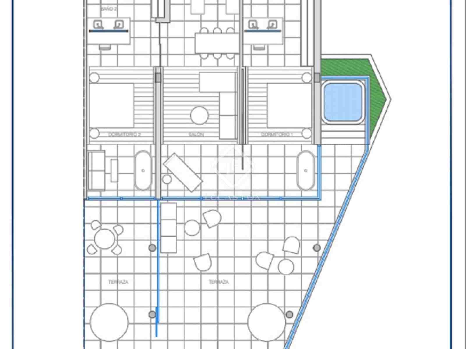 2 soverom Penthouse til salgs i Fuengirola med svømmebasseng - € 2 530 000 (Ref: 7841367)