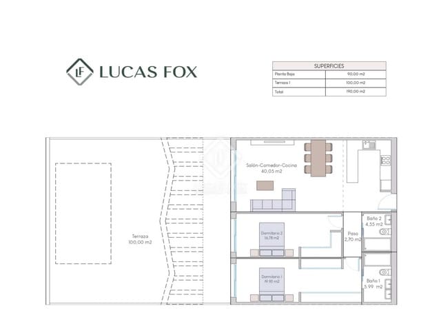 2 Zimmer Apartment zu verkaufen in Finestrat mit Pool Garage - 389.900 € (Ref: 7844017)