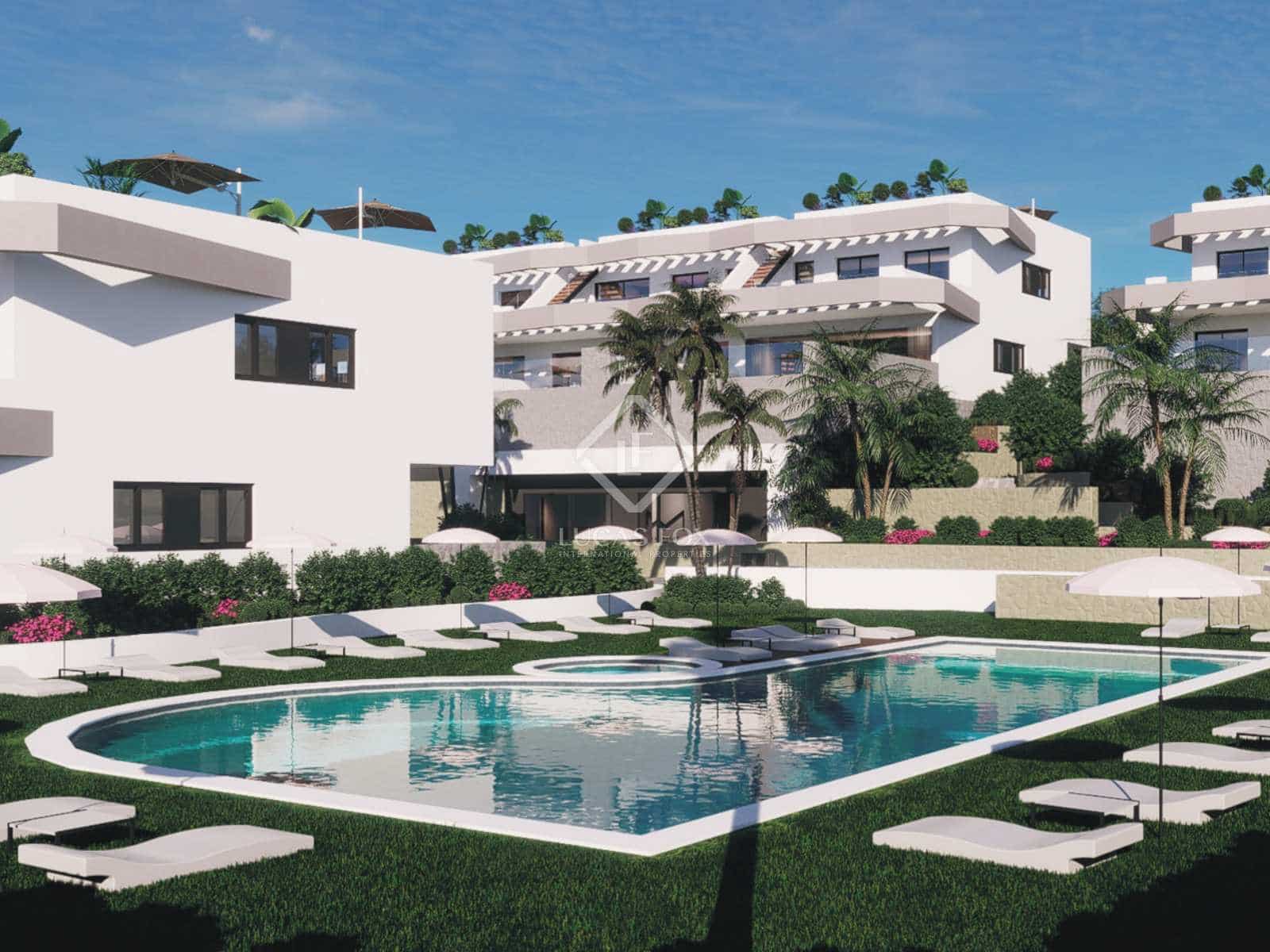 2 bedroom Apartment for sale in Finestrat with pool garage - € 389,900 (Ref: 7844017)