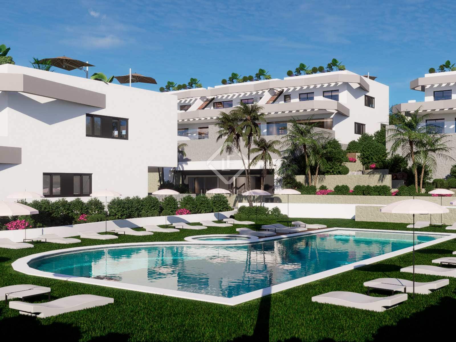 2 bedroom Apartment for sale in Finestrat with pool garage - € 389,900 (Ref: 7844017)