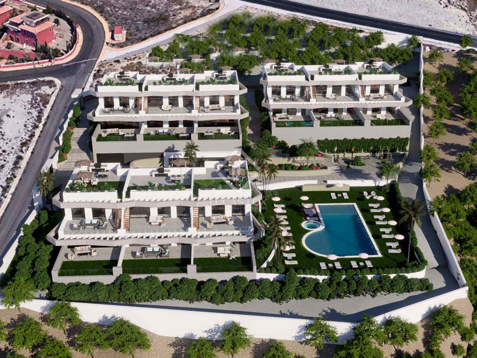 2 bedroom Apartment for sale in Finestrat with pool garage - € 389,900 (Ref: 7844017)