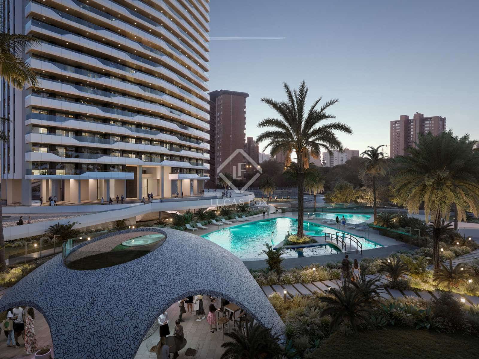2 soveværelse Lejlighed til salg i Benidorm med swimmingpool garage - € 690.000 (Ref: 7846431)