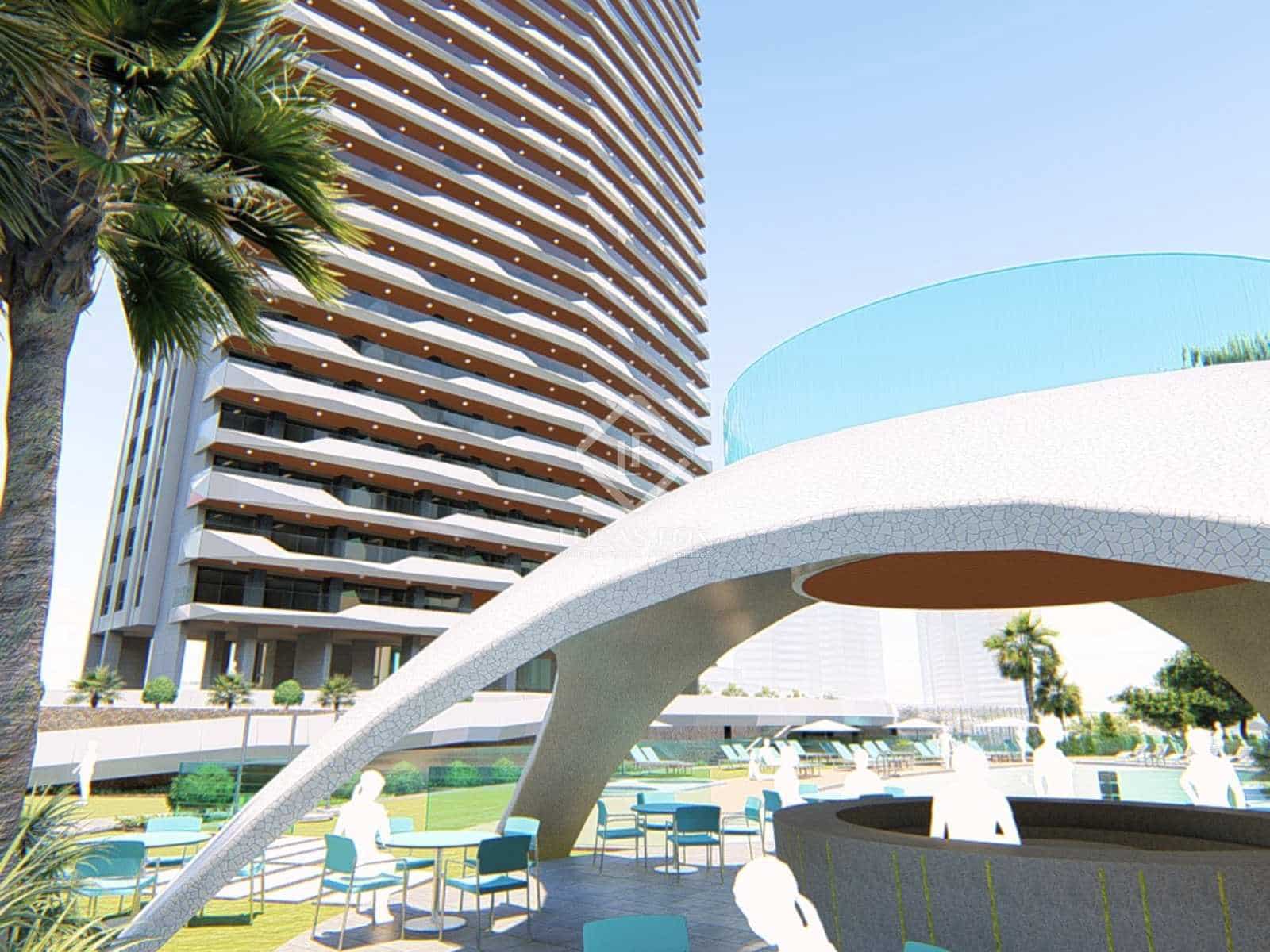 2 soveværelse Lejlighed til salg i Benidorm med swimmingpool garage - € 690.000 (Ref: 7846431)