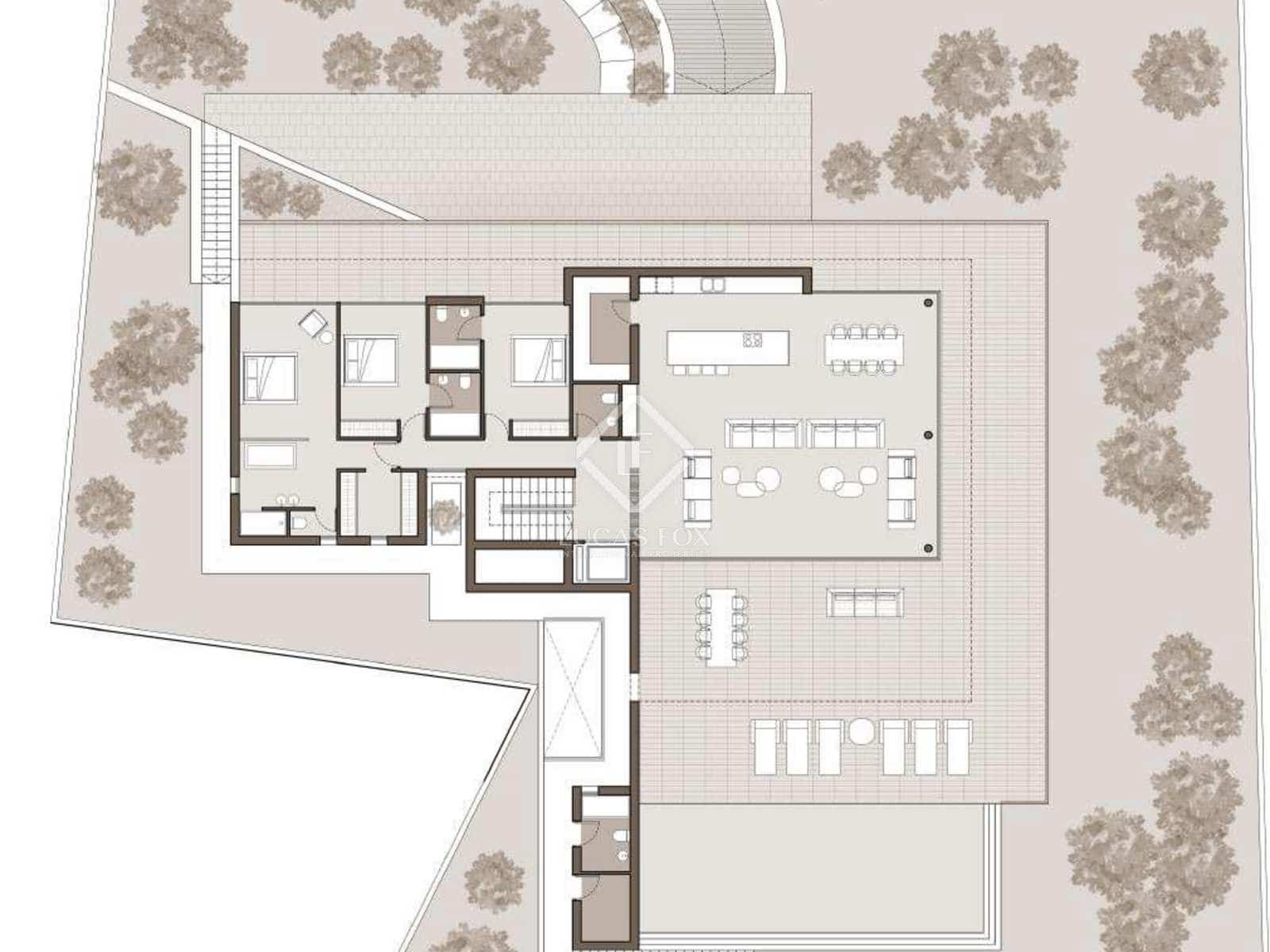 5 quarto Moradia para venda em Teulada com piscina garagem - 2 995 000 € (Ref: 7856509)