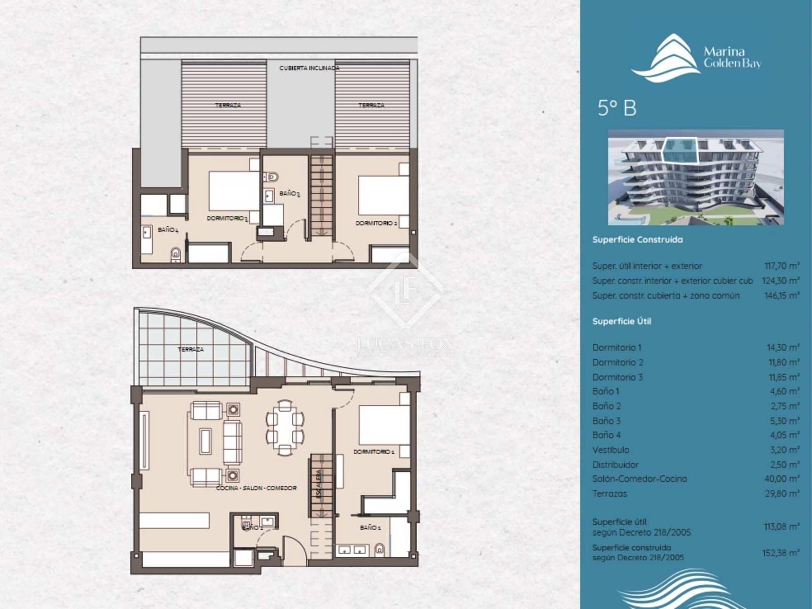 3 soveværelse Penthouse til salg i Benalmadena med swimmingpool garage - € 1.410.000 (Ref: 7869151)
