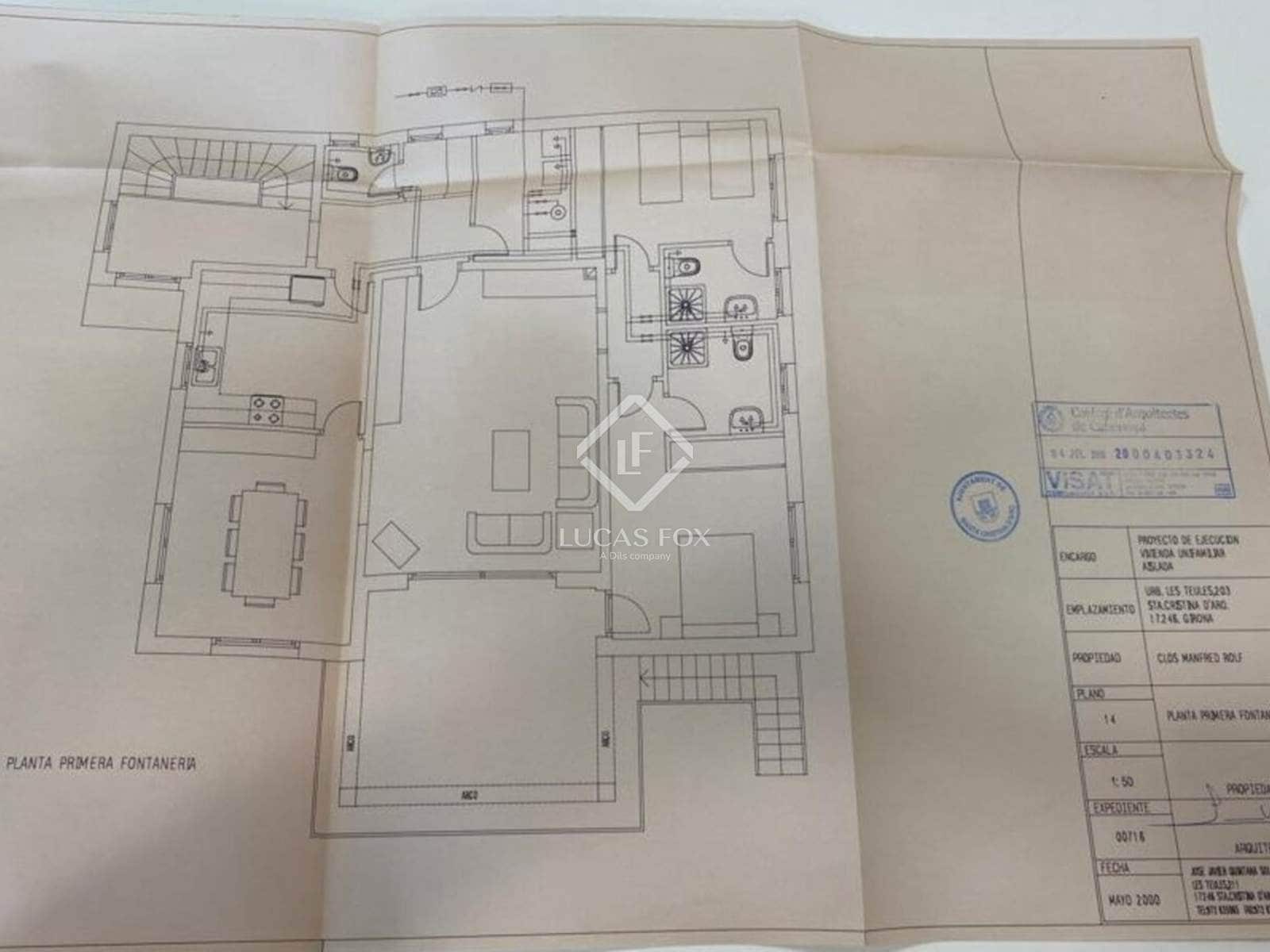 4 soverom Villa til salgs i Santa Cristina d'Aro med svømmebasseng garasje - € 630 000 (Ref: 7883965)