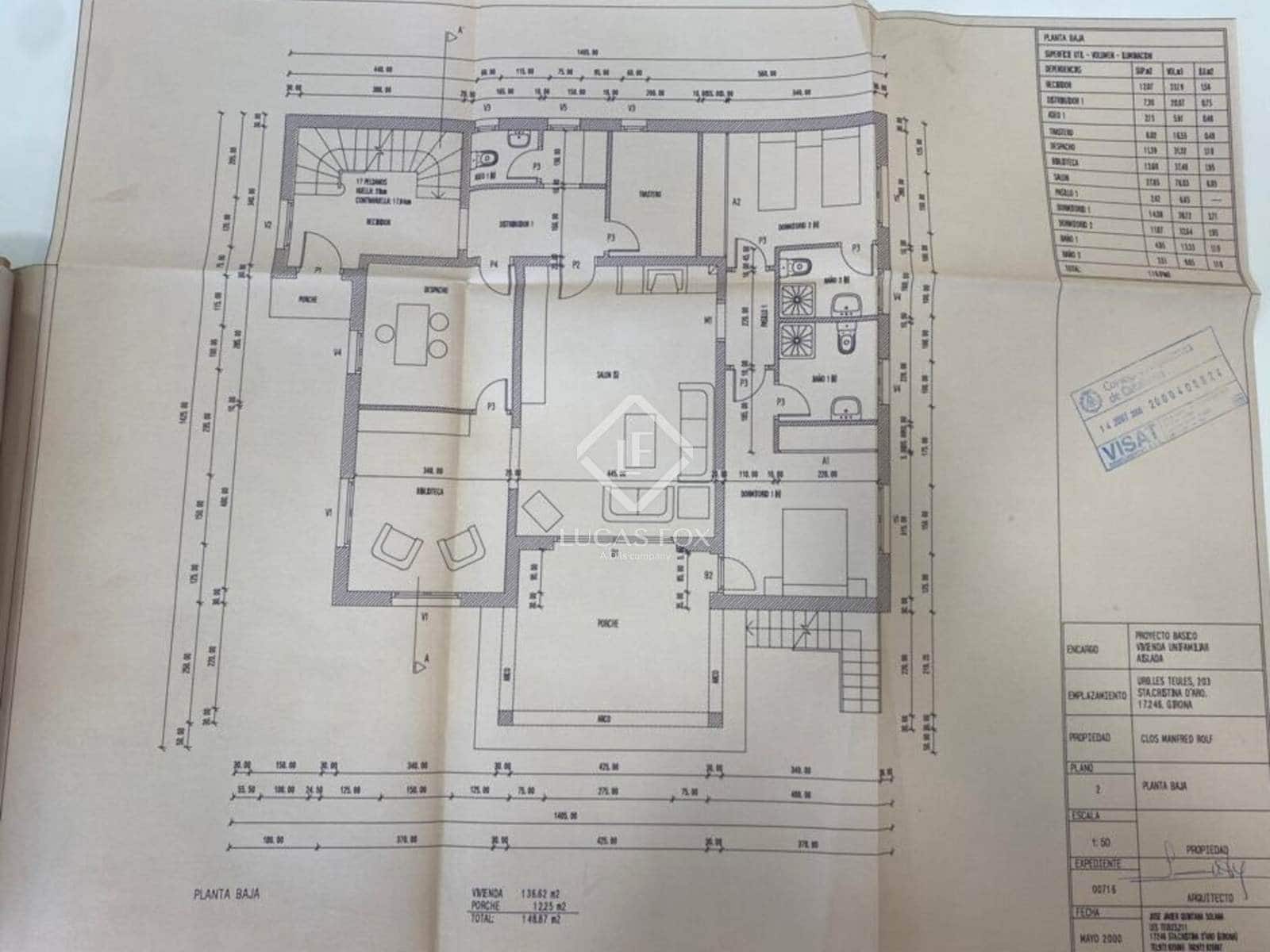 4 soverom Villa til salgs i Santa Cristina d'Aro med svømmebasseng garasje - € 630 000 (Ref: 7883965)