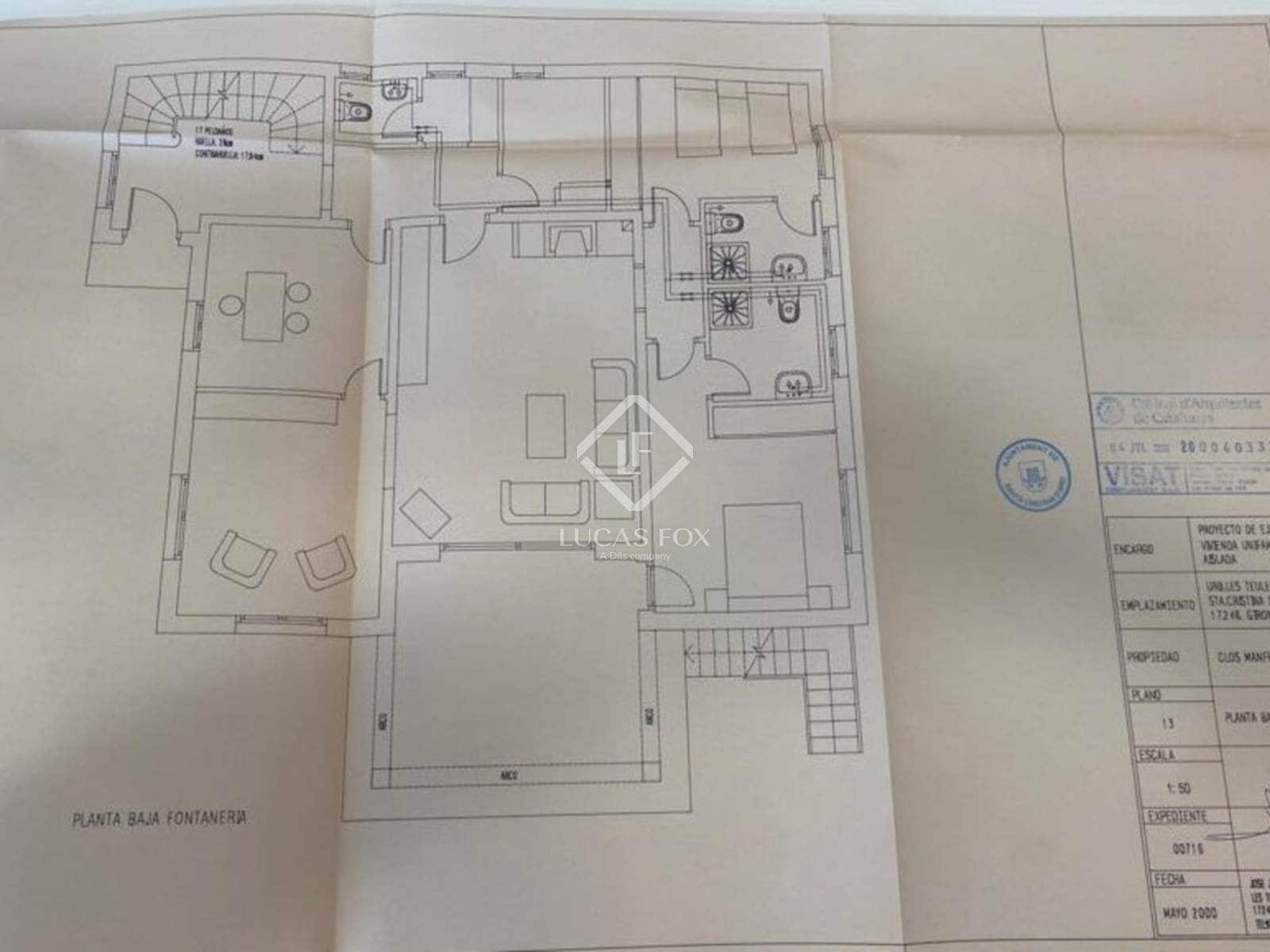 4 soverom Villa til salgs i Santa Cristina d'Aro med svømmebasseng garasje - € 630 000 (Ref: 7883965)