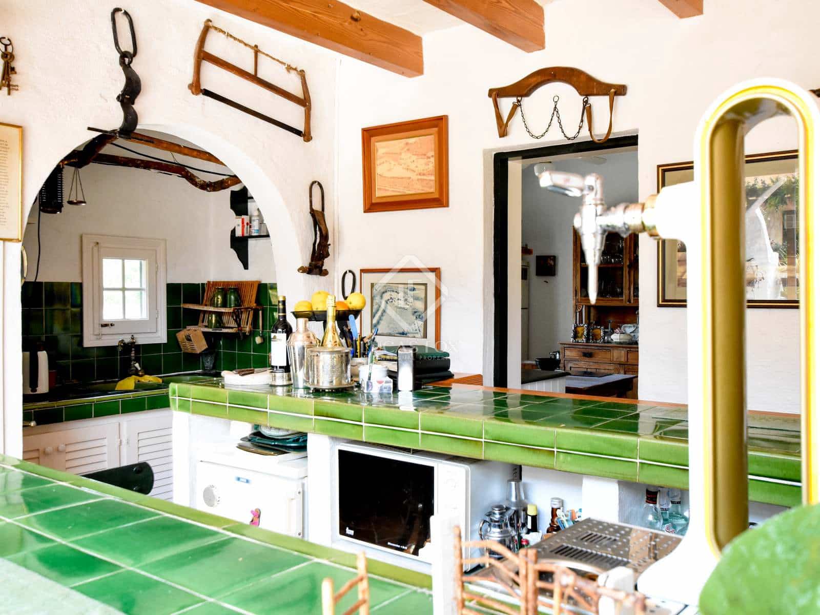 10 camera da letto Finca/Casa di Campagna in vendita in Es Castell con piscina - 2.480.000 € (Rif: 7897257)