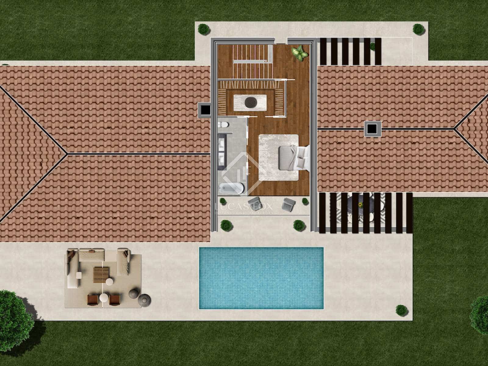 4 soveværelse Villa til salg i Poio med swimmingpool garage - € 1.325.000 (Ref: 7898702)