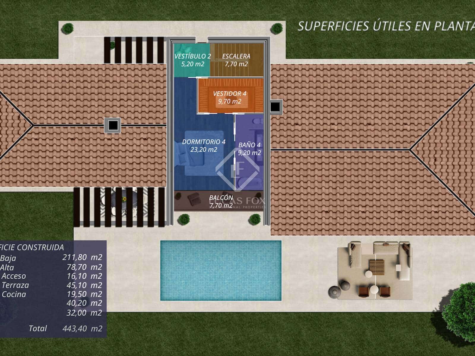 4 soveværelse Villa til salg i Poio med swimmingpool garage - € 1.325.000 (Ref: 7898702)