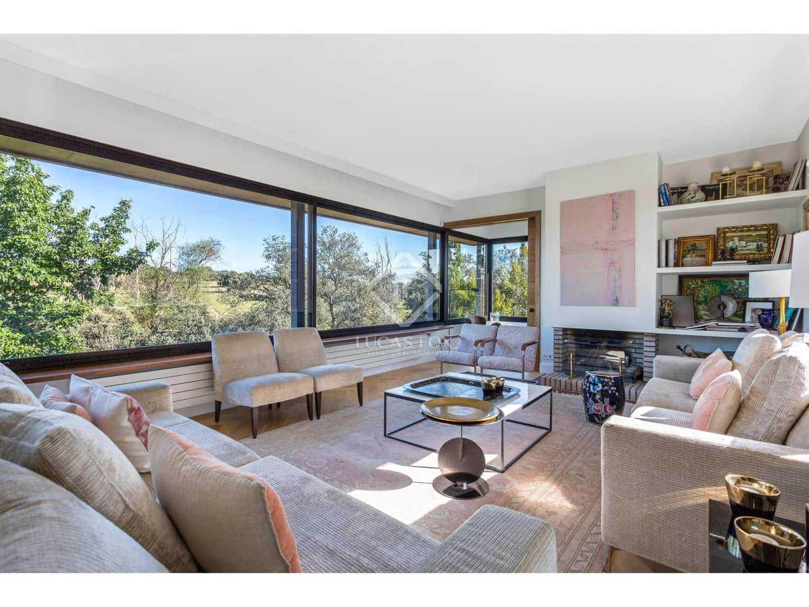 6 soveværelse Villa til salg i Madrid by med swimmingpool garage - € 2.190.000 (Ref: 7898705)