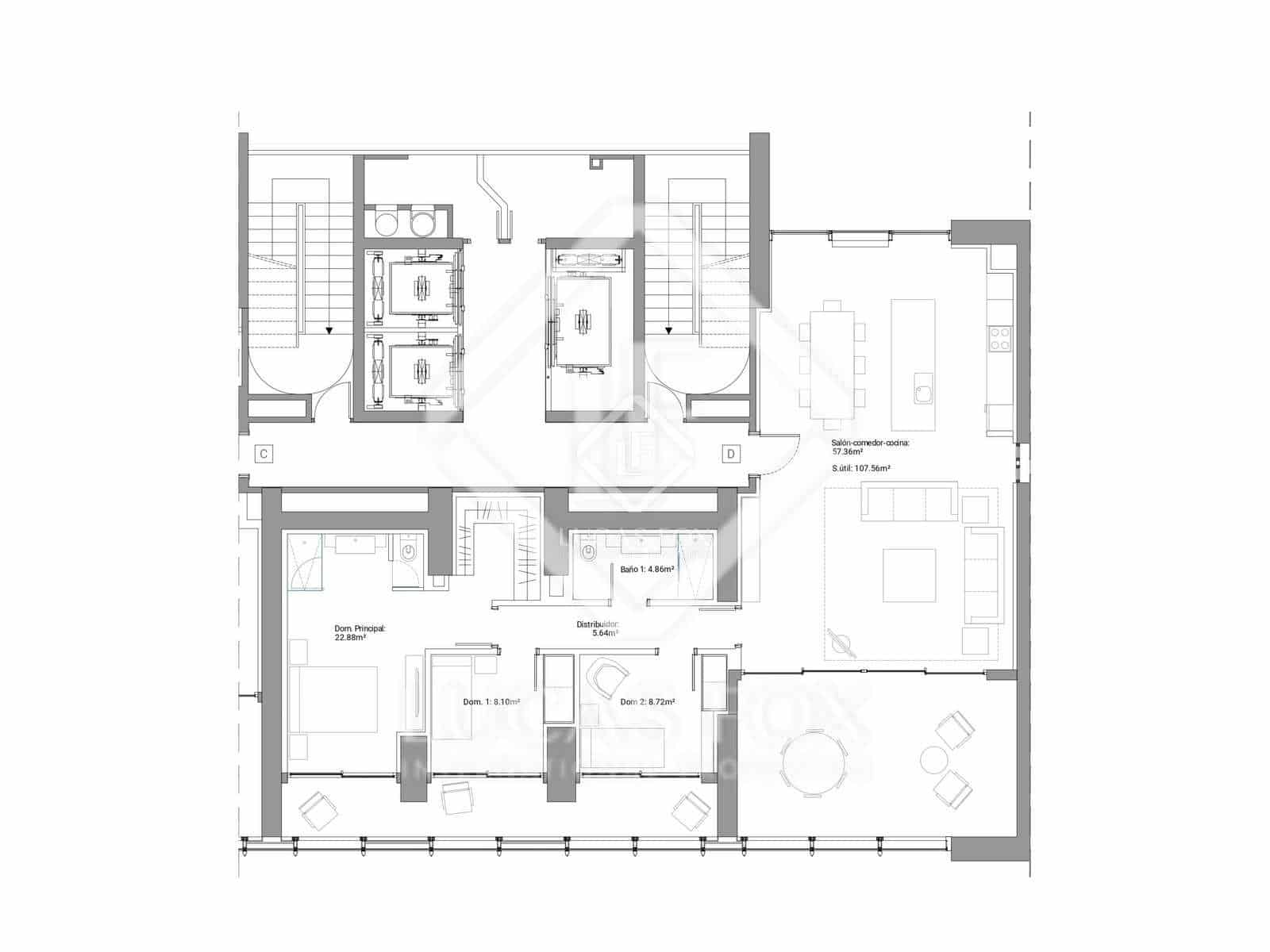 3 soveværelse Lejlighed til salg i Benidorm med swimmingpool garage - € 1.170.000 (Ref: 7898714)