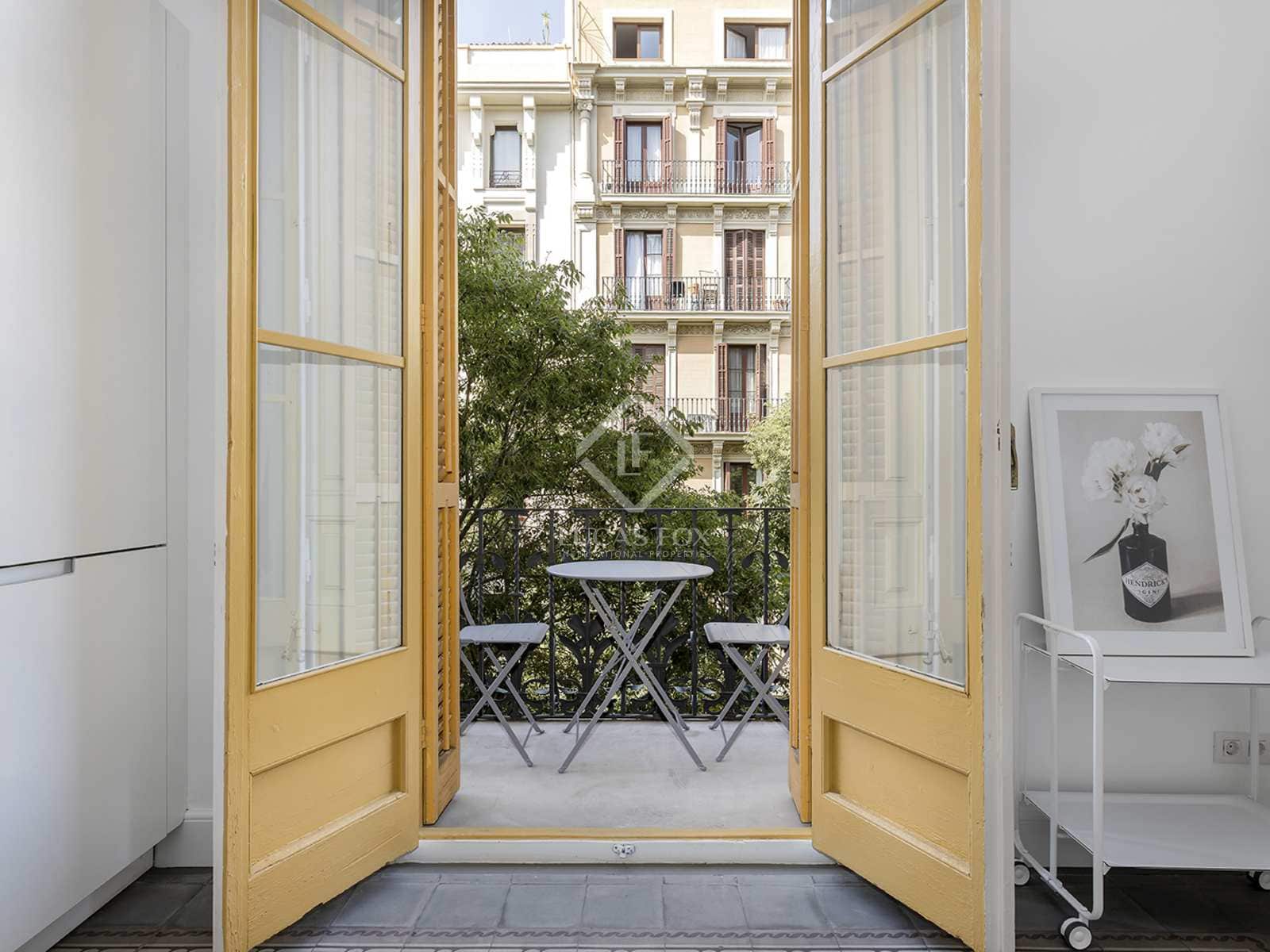Apartamento de 1 habitación en Barcelona ciudad en alquiler - 2.500 € (Ref: 7901460)