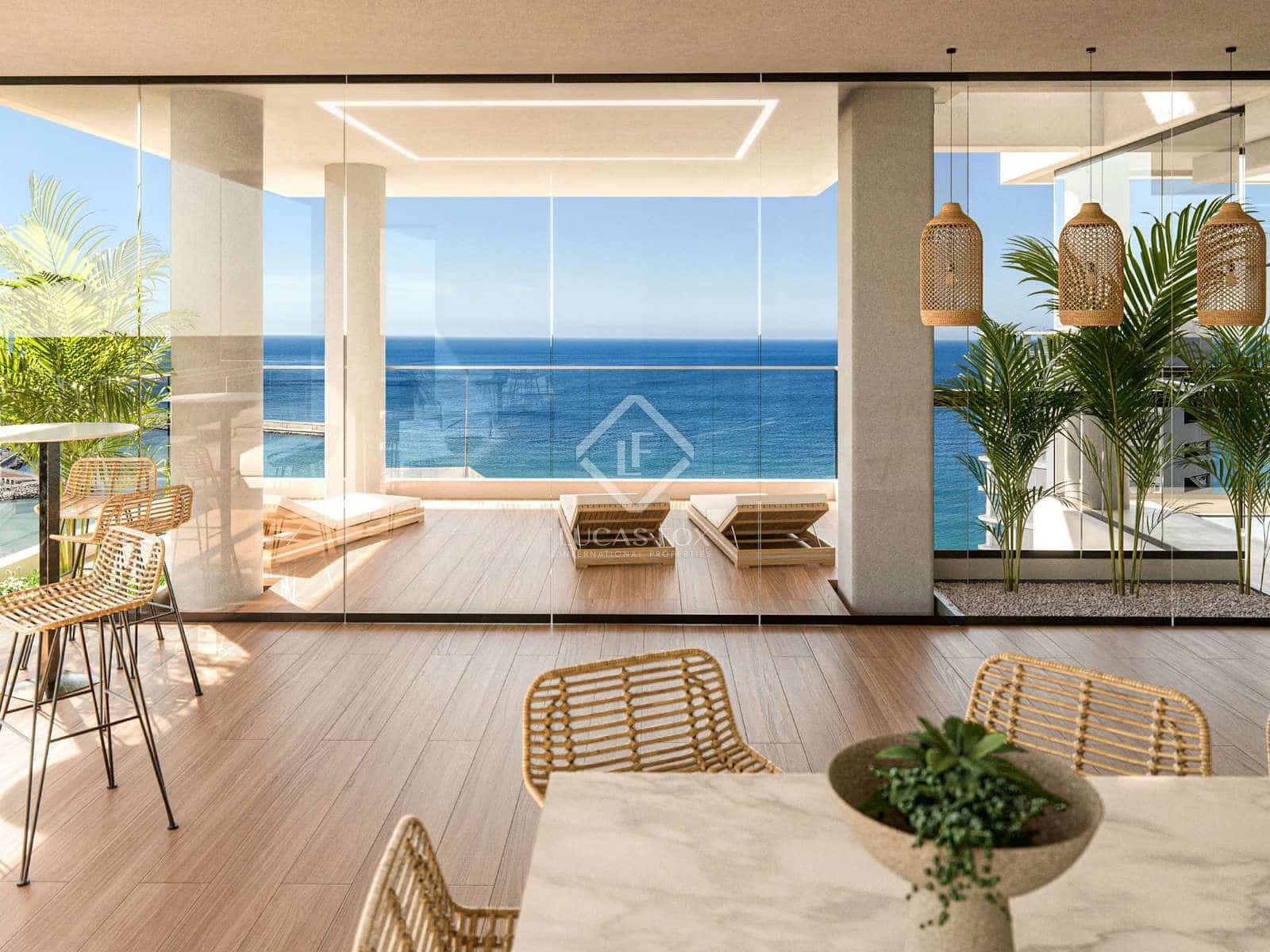 3 soveværelse Penthouse til salg i Calpe / Calp med swimmingpool garage - € 1.650.000 (Ref: 7911229)