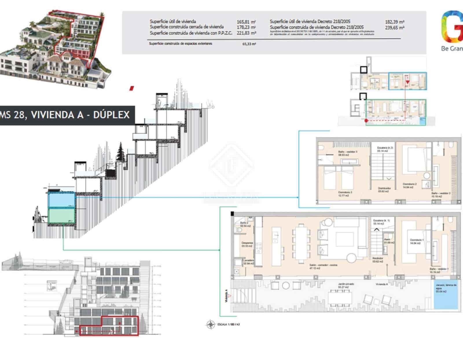 3 chambre Appartement à vendre à Malaga ville avec garage - 2 250 000 € (Ref: 7911253)