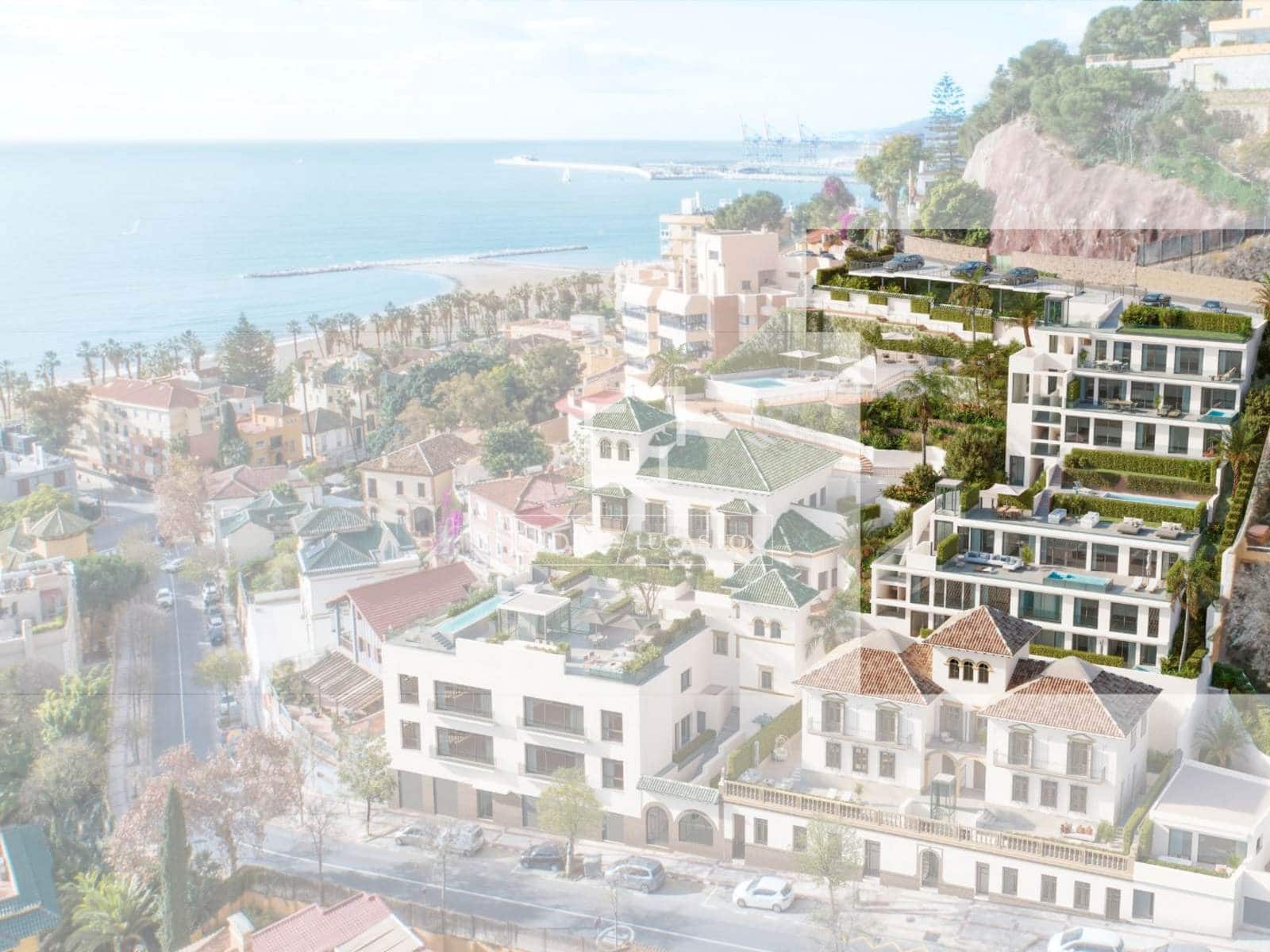 3 chambre Appartement à vendre à Malaga ville avec garage - 2 350 000 € (Ref: 7911253)