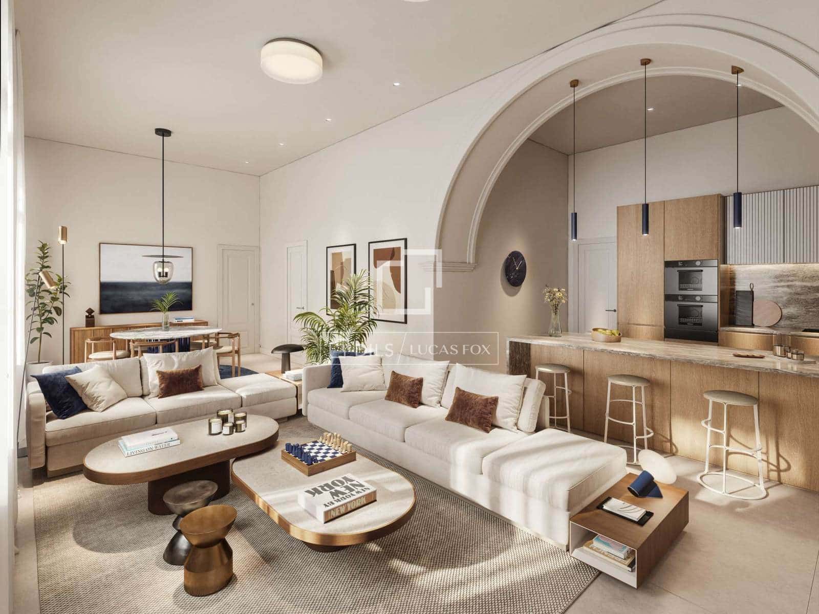 3 chambre Appartement à vendre à Malaga ville avec garage - 2 350 000 € (Ref: 7911253)