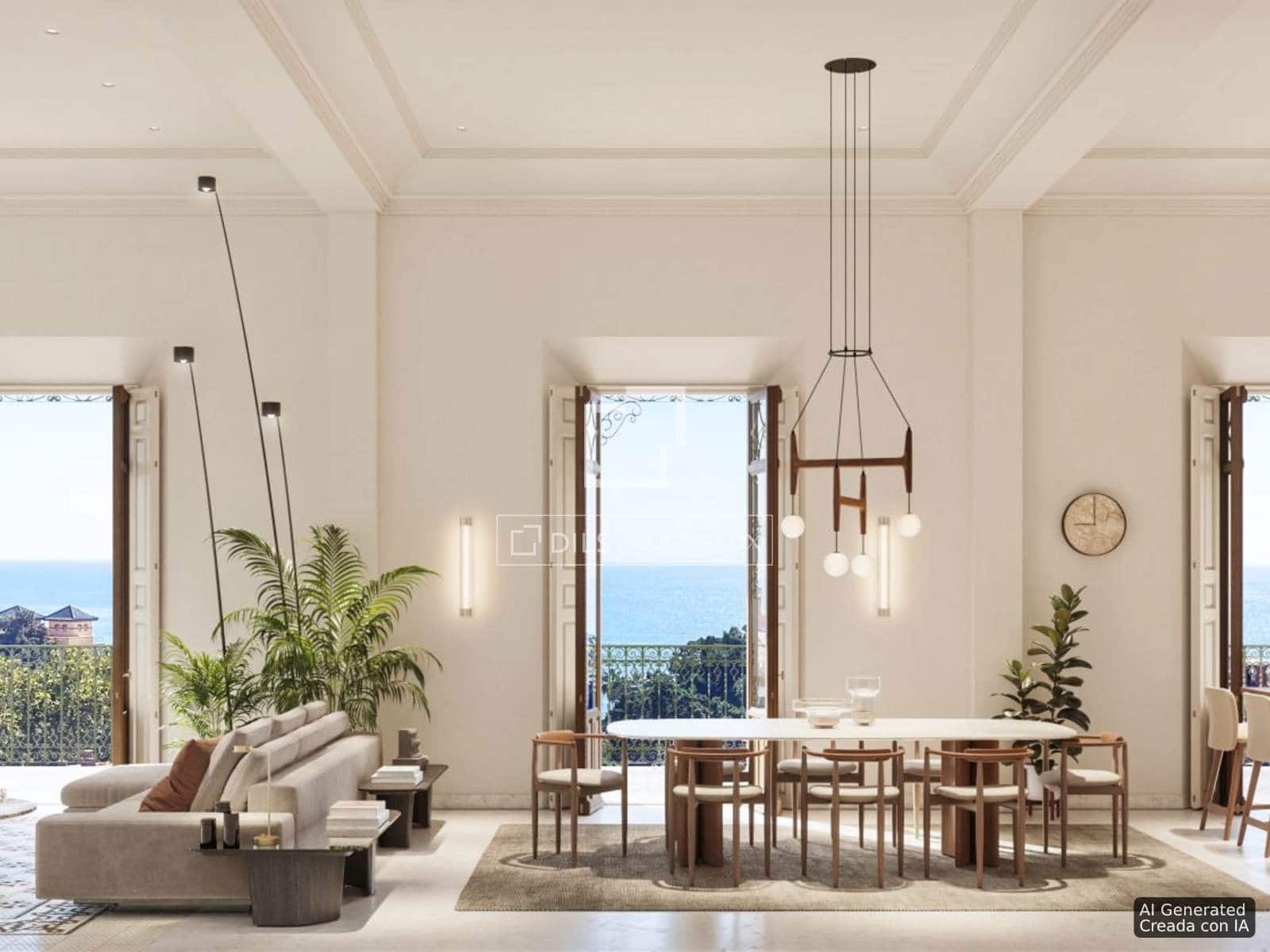 3 chambre Appartement à vendre à Malaga ville avec piscine garage - 2 350 000 € (Ref: 7911253)