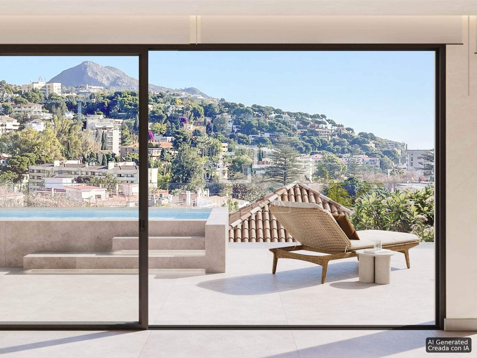 3 chambre Appartement à vendre à Malaga ville avec piscine garage - 2 350 000 € (Ref: 7911253)