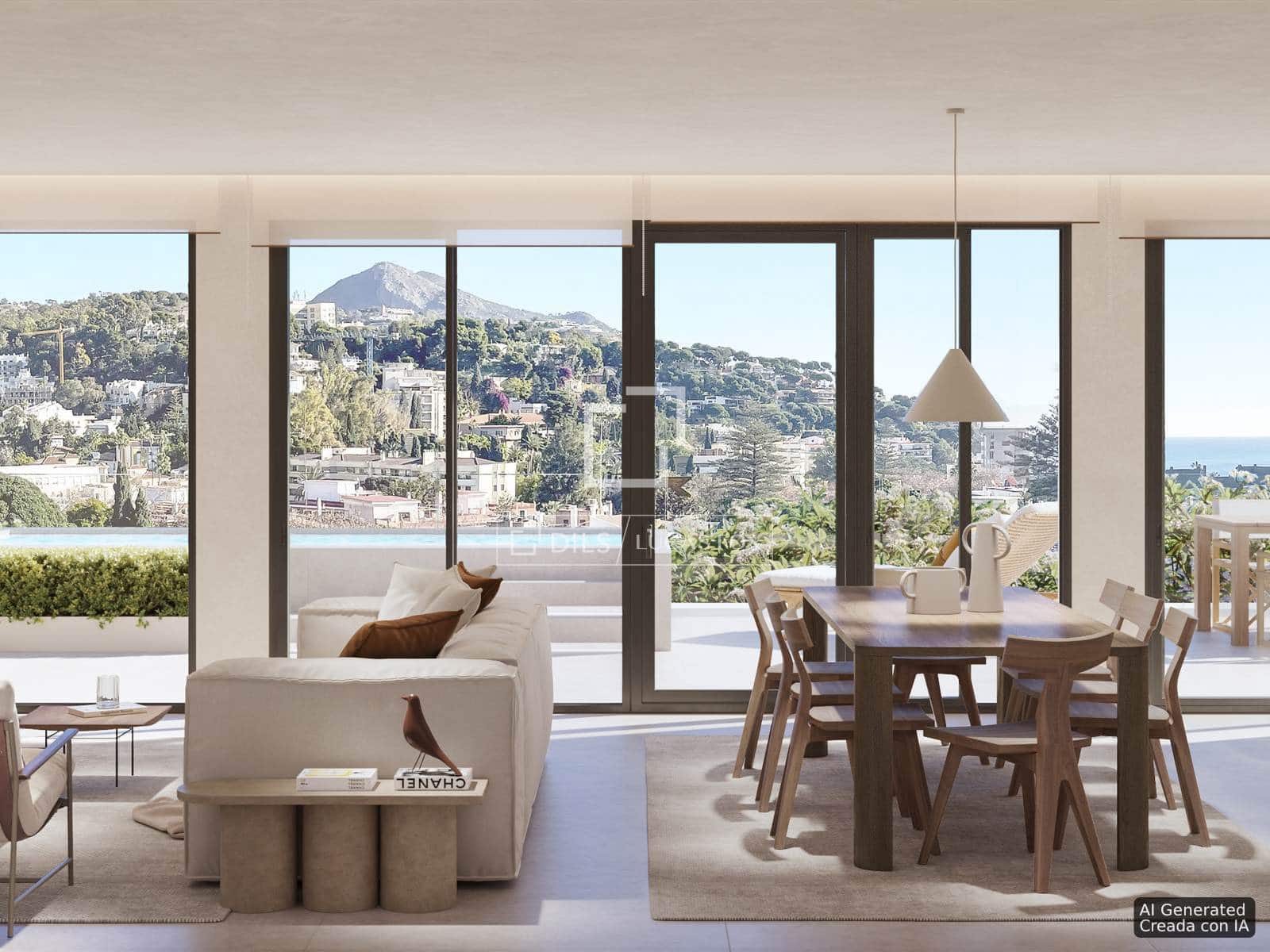 3 chambre Appartement à vendre à Malaga ville avec piscine garage - 2 350 000 € (Ref: 7911253)