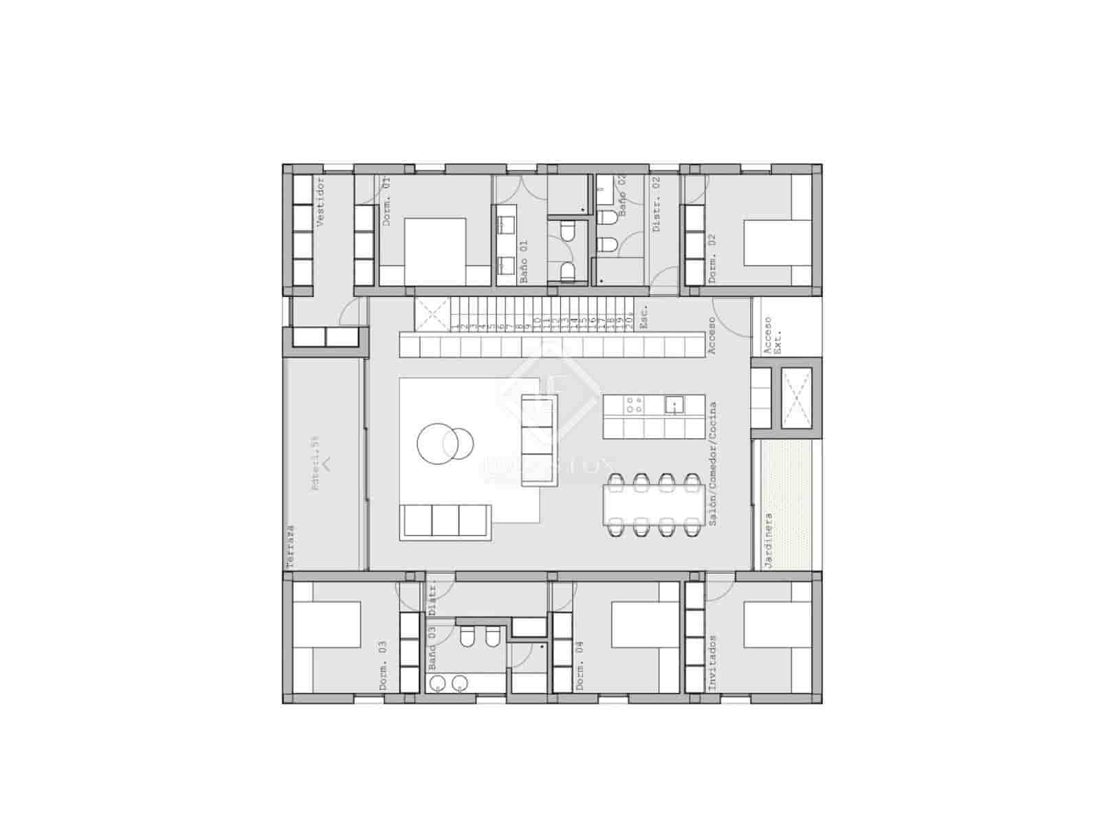 5 slaapkamer Villa te koop in Alicante stad met zwembad garage - € 2.100.000 (Ref: 7935502)