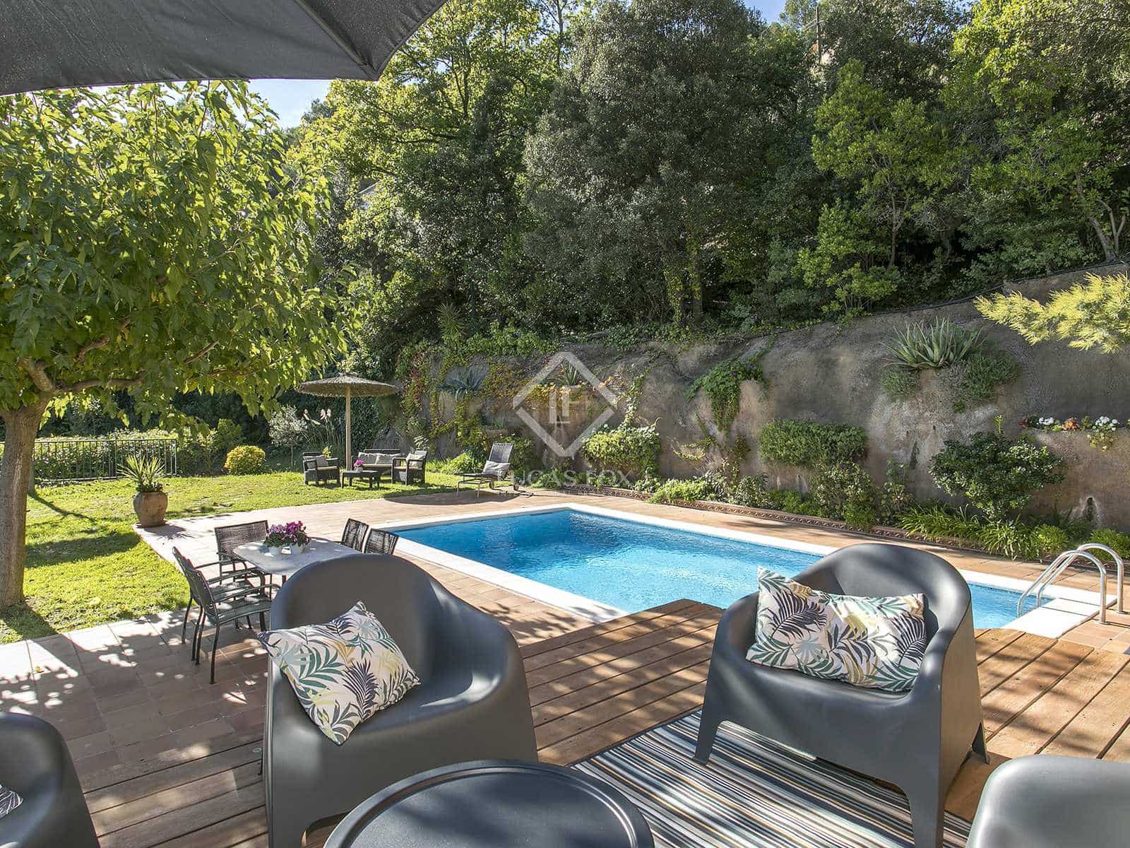 3 camera da letto Villa da affittare in Sant Cugat del Valles con piscina garage - 6.000 € (Rif: 7950285)